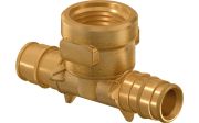 1047888 Uponor Q&E Трійник із внутр. різьбленням PL 25-Rp3/4` ВР-25