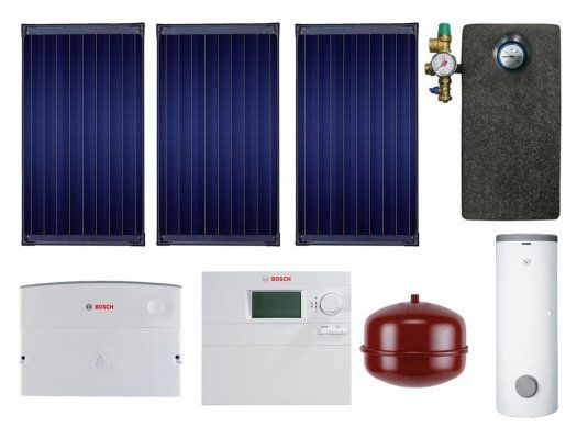 Сонячний колектор Пакет SolarPak FCB220-2V/WST 400-5 SCE/B-sol 100/WFS20/ELT5/WMT1/WMT2/AGS5E/SAG 25/WTF20
