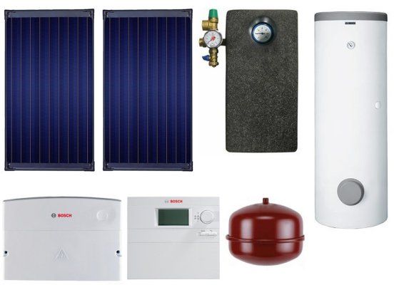 Пакет SolarPak FCB220-2V / WSTB 300 SC / B-sol 100 / WFS20 / ELT5 / WMT1 / WMT2 / AGS5E / SAG 18 / WTF20