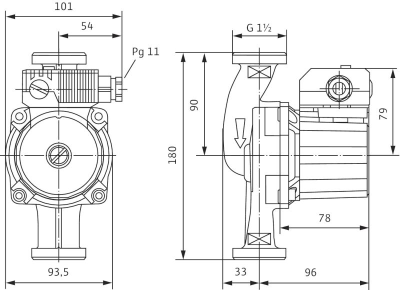 Насос циркуляційний Wilo Star-Z 25/6 EM (4047573)