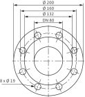 Насос циркуляційний Wilo Stratos 80/1-6 PN10 (2146343)