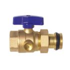 088U0586 Danfoss Шаровый кран Ду25 с возможностью присоединения термометра