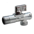 Кран угловой с фильтром FADO NEW 1/2''x3/4'' (KZ12)