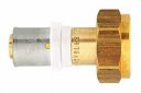 Прес-перехідник з накидною гайкою та євроконусом Herz 16x2 G 3/4