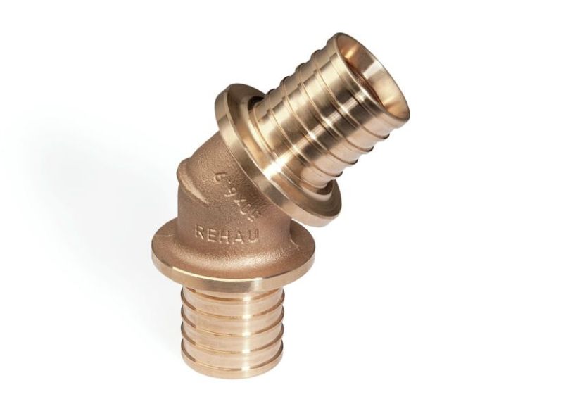 REHAU Кутник RAUTITAN RX 63-45° ( 366048001 )