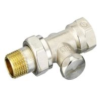 003L0124 Danfoss Клапан RLV-S Ду15 прямой никелированный