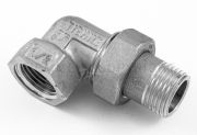 Tiemme Американка кутова нікельована ВЗ 1`1/4`х1`1/4` (1500430)