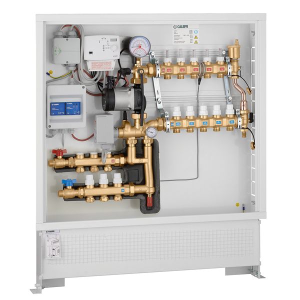 1715H2A2L003 Caleffi Група модуляційної терморегуляції подача 8 x 3/4” НР