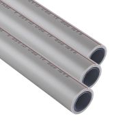 10127484 Sabi труба поліпропіленова PPR-AL-PIPE з алюмінієвим армуванням ф32 мм, довжина 4000 мм, температура до 95°C, гарантія 10 років