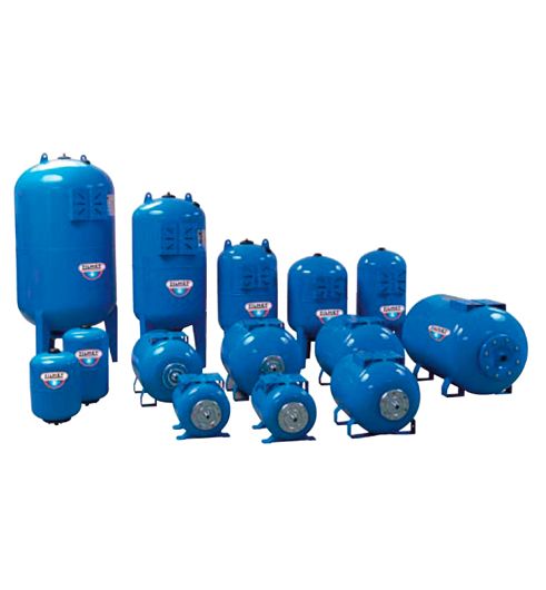Гідроакумулятор 60л ZILMET ultra-pro 10bar горизонтальний