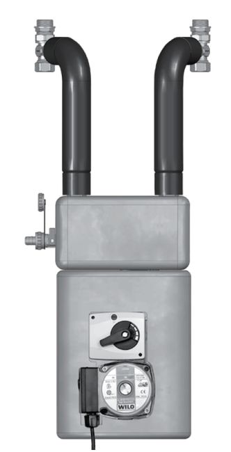 Meibes змішувальна група Thermix HE з насосом Grundfos Alfa2 15-60 (20 секцій)