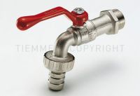 Tiemme поливочный шаровой кран со штуцером EOLO 1" ручка (2500004)