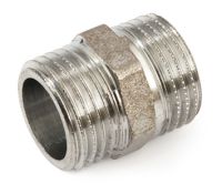 General Fittings хромированный двойной ниппель 1` (260000C101000H)