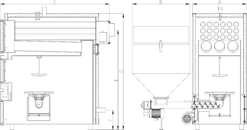 Котел на вугіллі Heiztechnik Q Max Eko 250