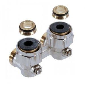 Вузол нижнього підкл. `Multiflex F` кутовий 3/4*3/4, `Oventrop`, 1015814