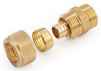 General Fittings муфта с нар. резьбой 1/2"-20х2.8 (330001H042028A)