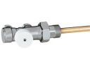 Caleffi Кран горизонтальный нижнего подключения радиатора 3/4`