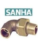 Sanha (латунь) Складання кут. П-НР 4098g 12*1/2