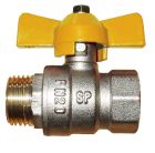 Газовий кульовий кран Solomon 1/2` НВ ЗБ PN40