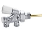 Caleffi Кран-термостат нижнего подключения 3/4`