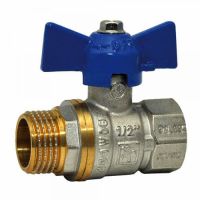 Кран шаровый 1/2'' нв сб 607 SANTAN (01180040)