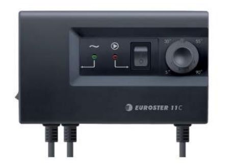 Euroster 11C Термоконтролер управління насосом, система Антистоп з виносним датчиком температури
