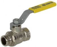 Газовый шаровый кран ARCO MINO Chrome 1/2` НВ ручка (M1127CR)