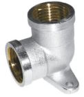 VTr.751.N.0004 Кутник вн.-вн. з кріпленням НІКЕЛЬ 1/2 R Valtec