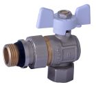 Кульовий кран (американка) кутовий PROFESSIONAL PN40 ВН 3/4` з антипротечкою