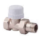 779 Кран радіаторний ICMA Термо з ручкою, прямий ВН 1/2'' М30х1,5