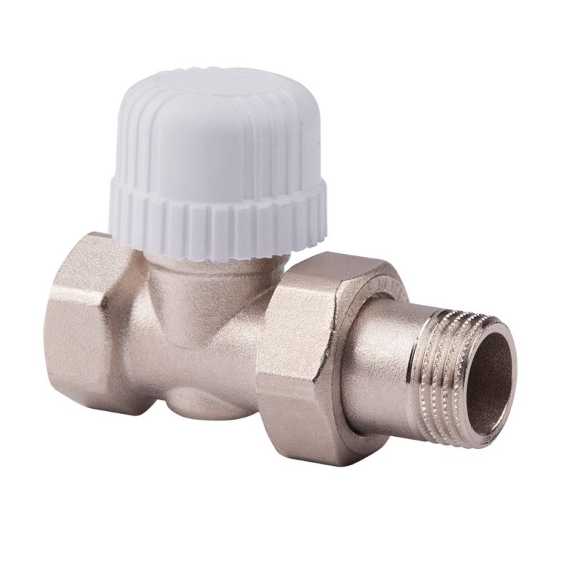 779 Кран радіаторний ICMA Термо з ручкою, прямий ВН 1/2'' М30х1,5