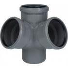 Ostendorf HT SAFE хрестовина 2-х пл. 110/110x67 град для внутрішньої каналізації