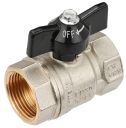Шаровой кран General Fittings 3/4` ВВ бабочка (7S00M1N050500A)