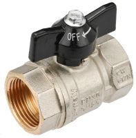 Шаровой кран General Fittings 1/2` ВВ бабочка (7S00M1N040400A)