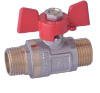Шаровый кран PROFESSIONAL 1` НН красная бабочка PN 40