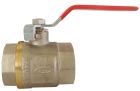 Кульовий кран Solomon 1/2`ВВ червона ручка PN 40