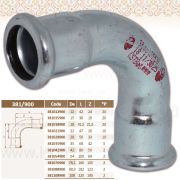 Коліно 90' 22 STEEL ВВ
