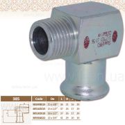 Коліно коротке 90' 3/4 НР х22 STEEL