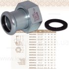 Збірний елемент 3/4X18 STEEL (накидка гайка)