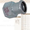 Муфта 2`ВР x54 STEEL