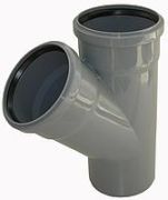 Ostendorf HT SAFE трійник 110/50x67 град для внутрішньої каналізації