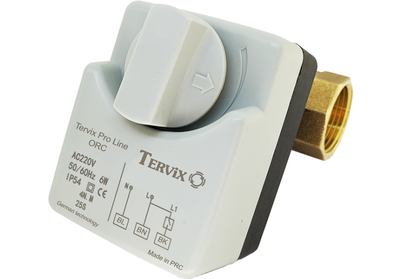 4922613 Система захисту від потопу для розумного будинку Tervix ZigBee Water Stop на 2 труби 1"