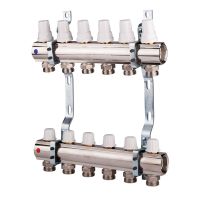 ICMA Коллектор для отопления с регулировочными и запорными вентелями 1''x3 (87K005PH06)