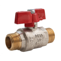 Кран шаровый FADO New PN40 15 1/2'' НH бабочка (KNN1)