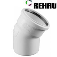 Rehau для внутрішньо. каналізації Відведення RAUPIANO PLUS 40 15° ( 123064001 )