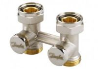 Danfoss Н-образный запорный клапан RLV-KS 3/4x3/4 прямой