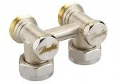Danfoss Н-подібний запірний клапан RLV-KS 1/2x3/4 кутовий