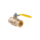 79500108 Кран газовий кульовий MISSUORI GAS 1` ВВ сталева ручка BONOMI