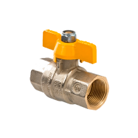 79520004 Кран газовый шаровый MISSUORI GAS 1/2` ВВ `бабочка` BONOMI