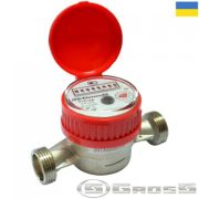 Лічильник водяний GROSS ETR-UA 20/130 без згонів (для гарячої води)
